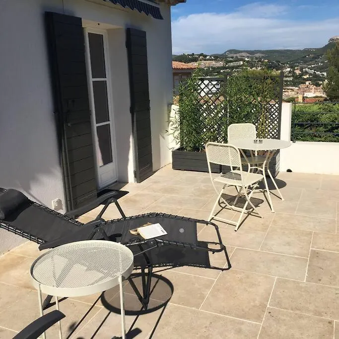 Cassis Calanques, 2 Pieces Grande Terrasse Vue Mer
