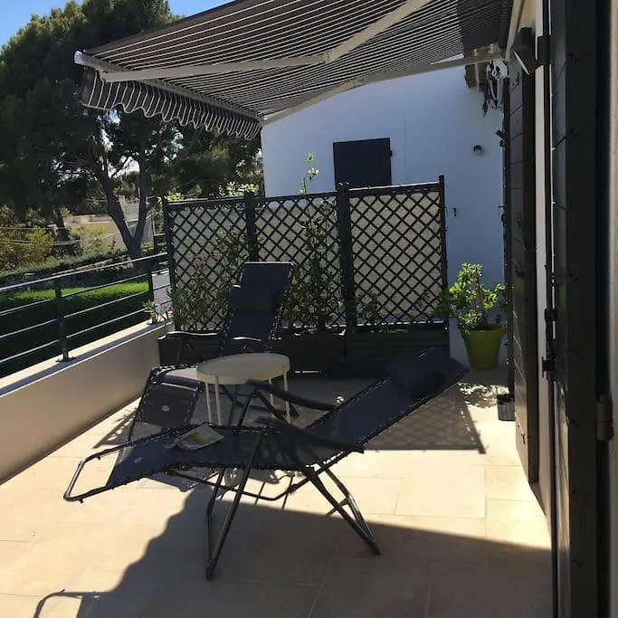 Apartment Cassis Calanques, 2 Pieces Grande Terrasse Vue Mer
